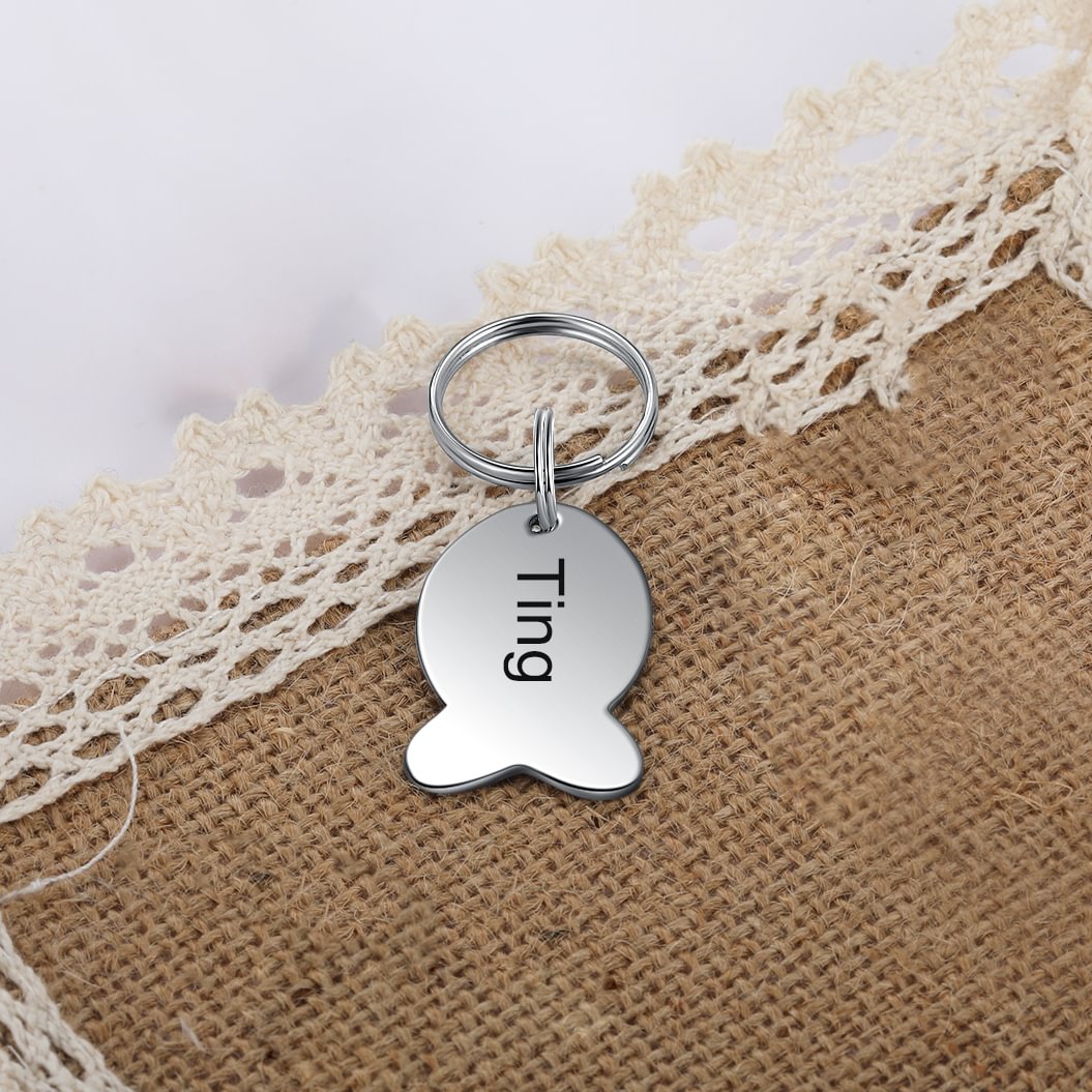 Porte-Clés Poisson Personnalisé