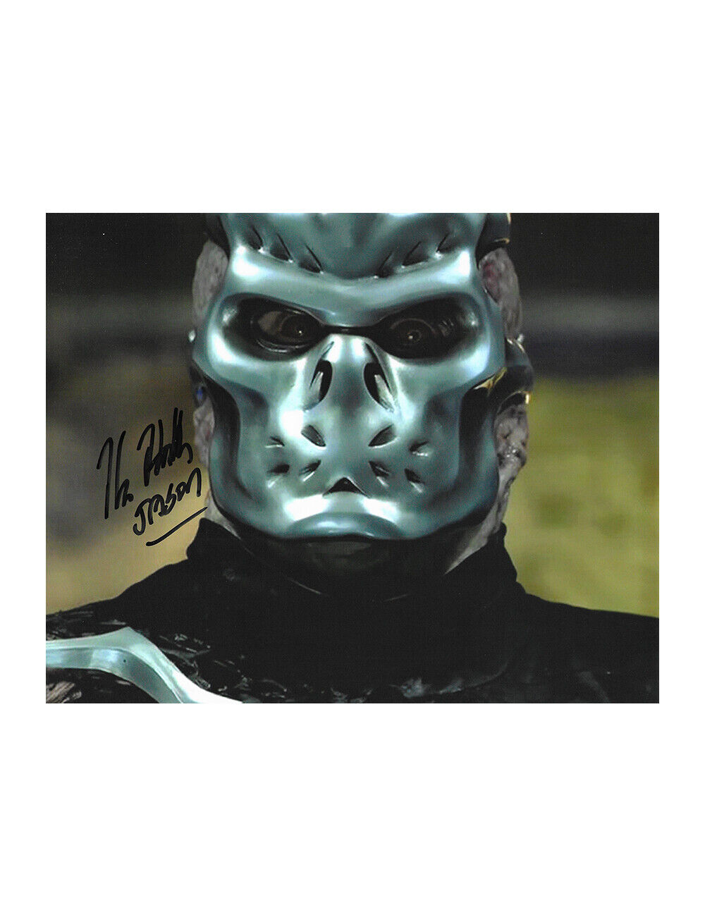 10x8 Jason X Print Signed by Kane Hodder 100% Authentic With COA