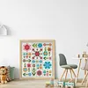 Jigsaw Puzzle May Garden-14CT Stamped Cross Stitch Egyptian Cotton 38*41cm/14.96*16.14in tapestrymarket