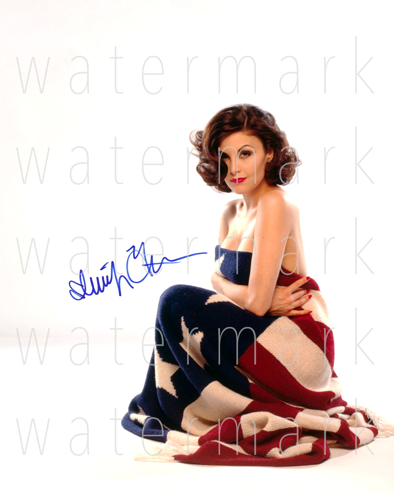 Sherilyn Fenn signed sexy hot 8X10 inch print Photo Poster painting poster picture autograph RP