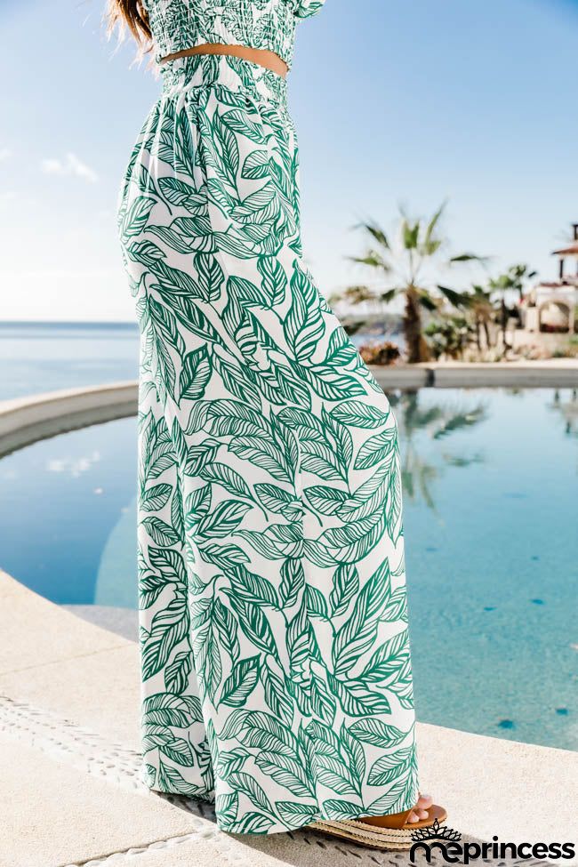 Women Casual Vacation Two Piece Set