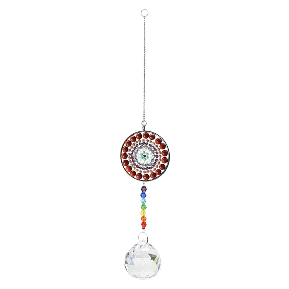 

Chocolate Mandala - Art Crystal Suncatcher, 501 Original