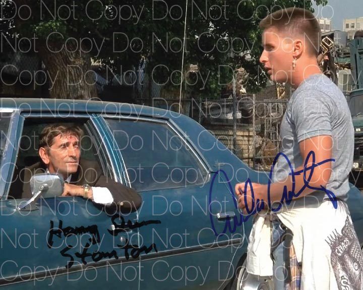 Repo Man signed Emilio Estevez Stanton 8X10 Photo Poster painting picture poster autograph RP