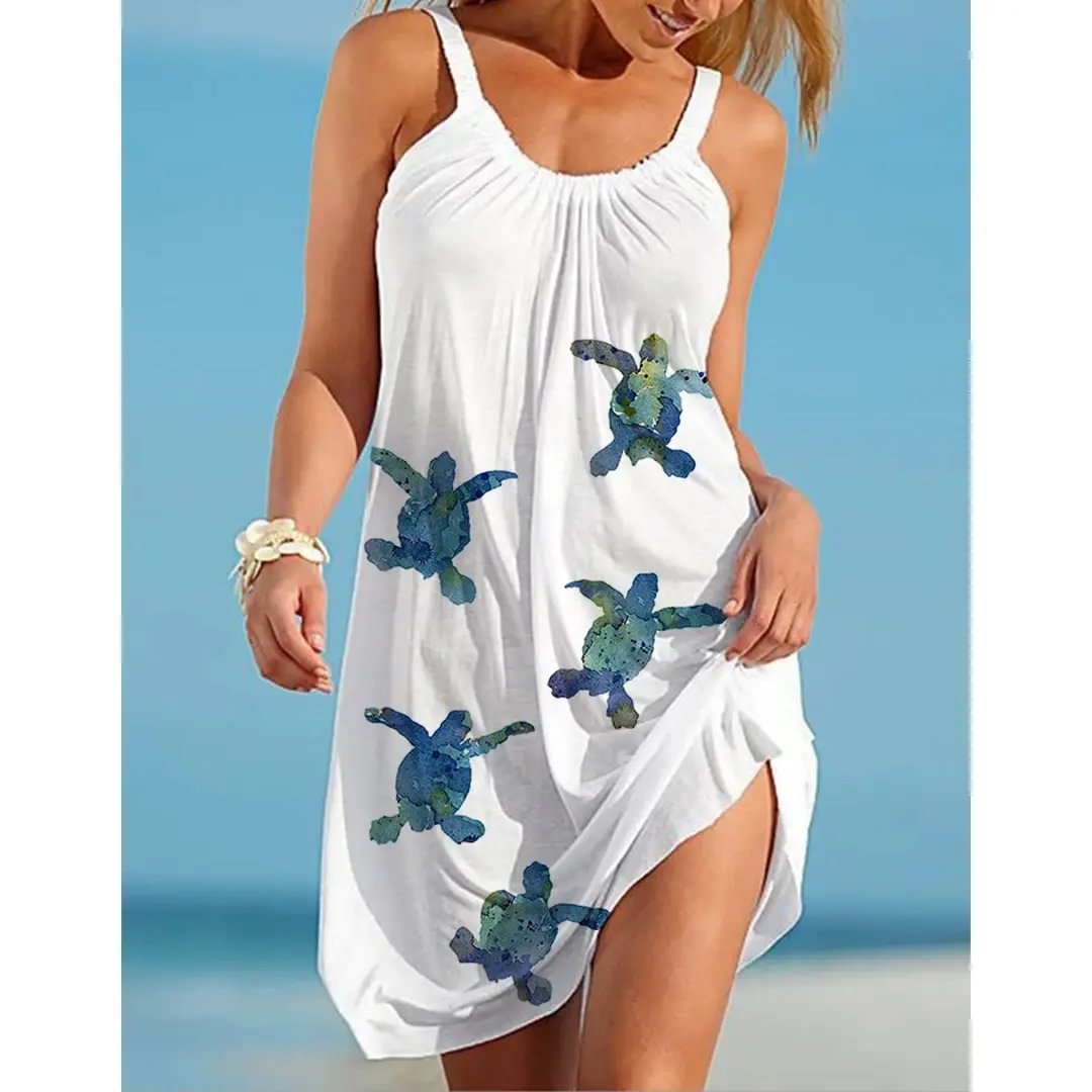 Summer Beach Sling Dress