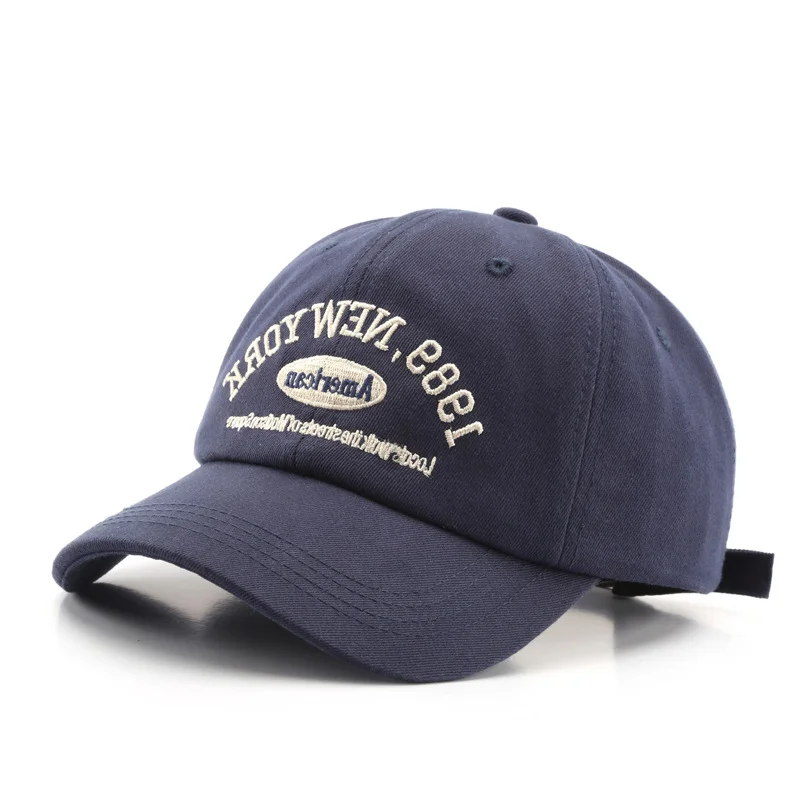 NEW YORK EMBROIDERED BASEBALL CAP