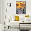 Painting By Numbers - DIY Seagull Bridge(40*50cm)