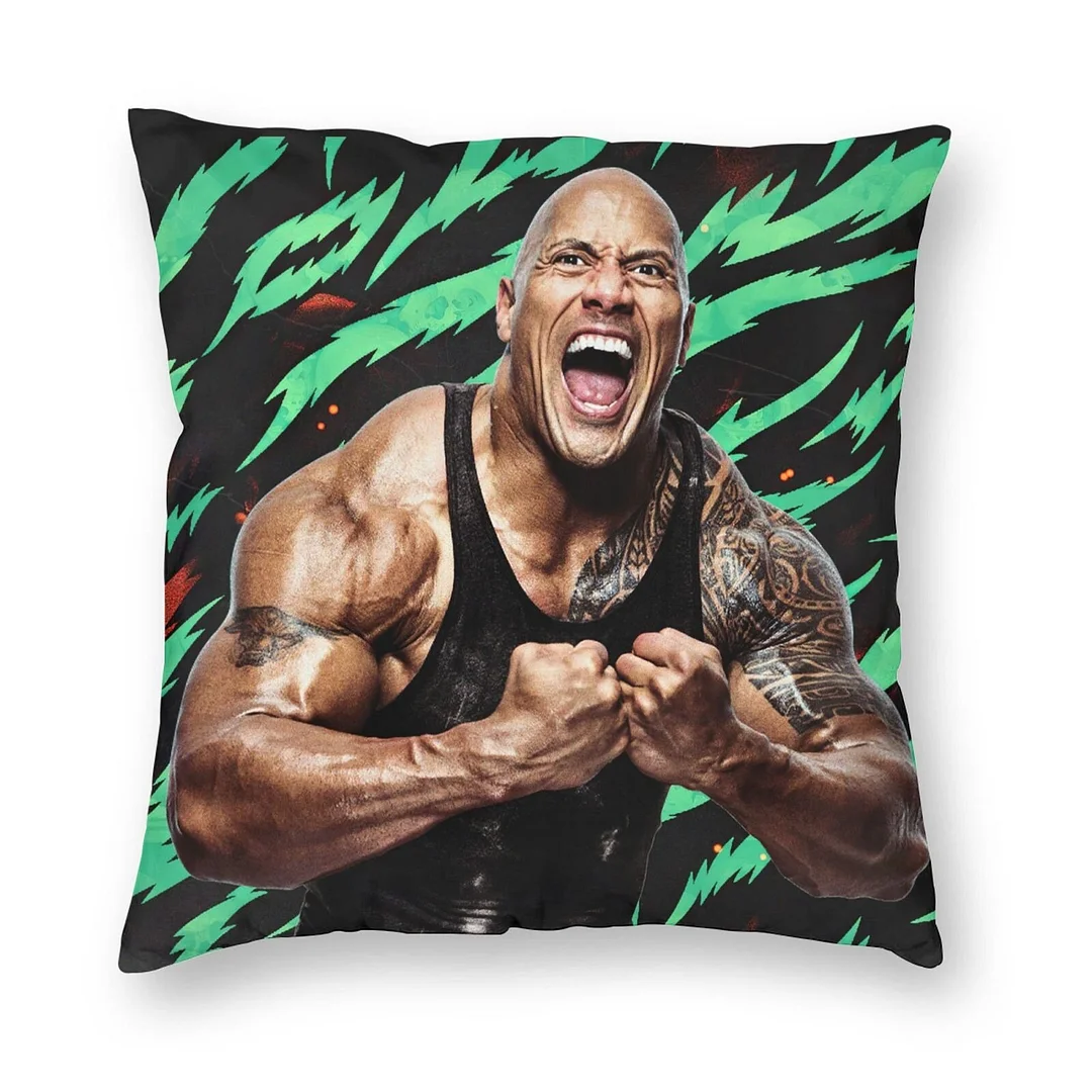 Athvotar Johnson Shrek Pillowcase Decorative Cushions for Living Room Sofa Decor Pillow Case Home Cushion Cover 45*45cm 60x60cm