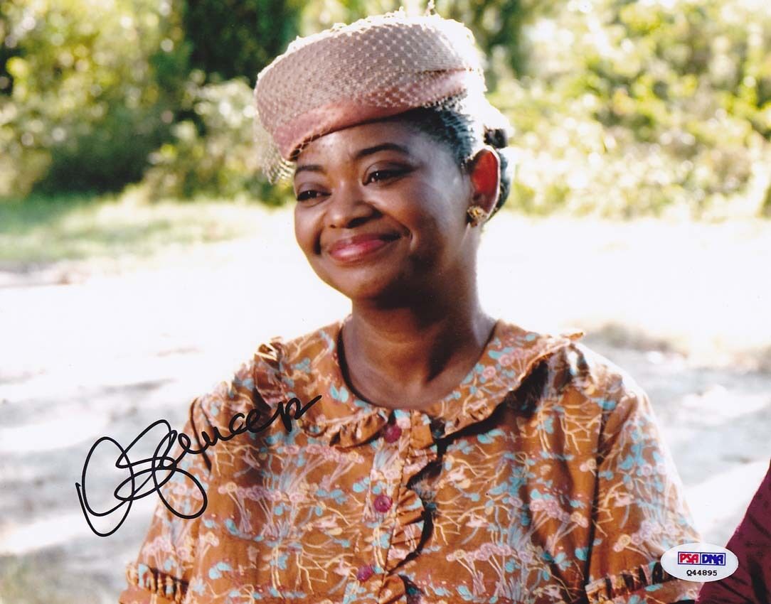 Octavia Spencer SIGNED 8x10 Photo Poster painting Minny The Help Oscar WINNER PSA/DNA