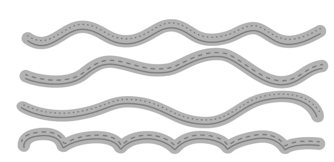 Metal Cutting Dies Slimline Essentials card Scrapbooking Stencil Cut Die For DIY Card Crafts Handmade