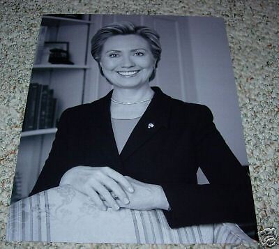 Hillary Clinton 8x10 Promo Photo Poster painting Senator President Secretary of State Candidate