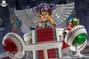 Sitting Vinsmoke Family Series Germa 66 Vinsmoke Sanji & Vinsmoke Reiju with LED - ONE PIECE Statue - Warhead Studios [In Stock]