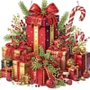 Diamond Painting Acrylic Christmas Gifts Window Pendants for Home Garden