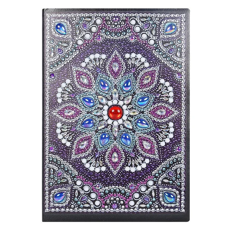 DIY Mandala Special Shaped Diamond Painting 50 Pages A5 Notebook Notepad gbfke