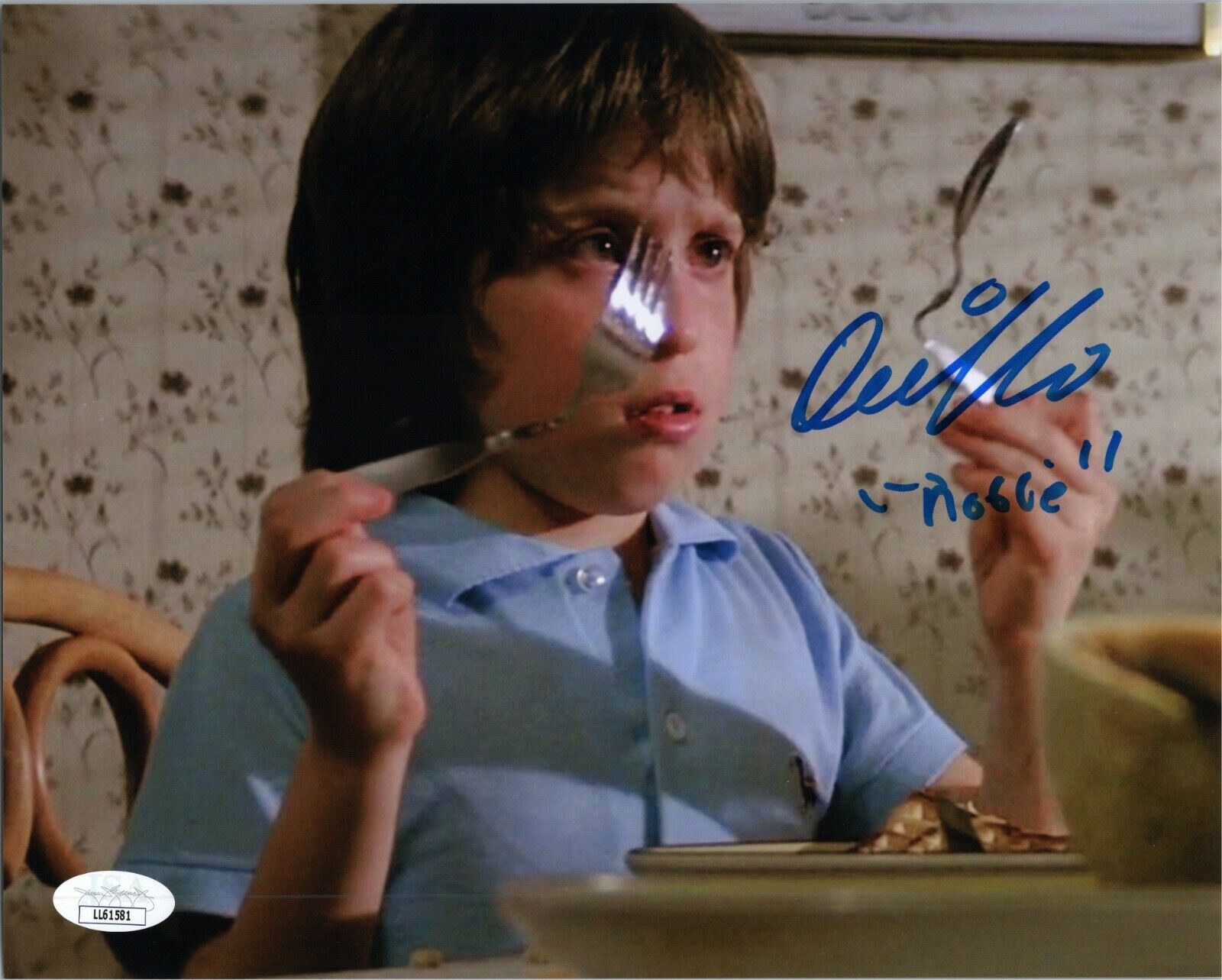 OLIVER ROBINS Authentic Hand-Signed ROBBIE ~ POLTERGEIST