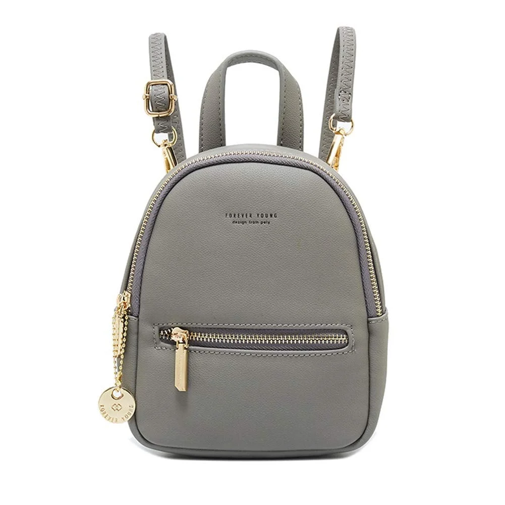 Women Mini Backpack Purse, Leather Crossbody Phone Bag Small Shoulder Bag