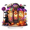 Acrylic Halloween Diamond Painting Desktop Ornaments Kit Home Bedroom Decoration