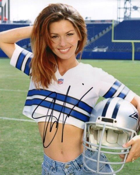 REPRINT - SHANIA TWAIN Hot Autographed Signed 8 x 10 Glossy Photo Poster painting Man Cave