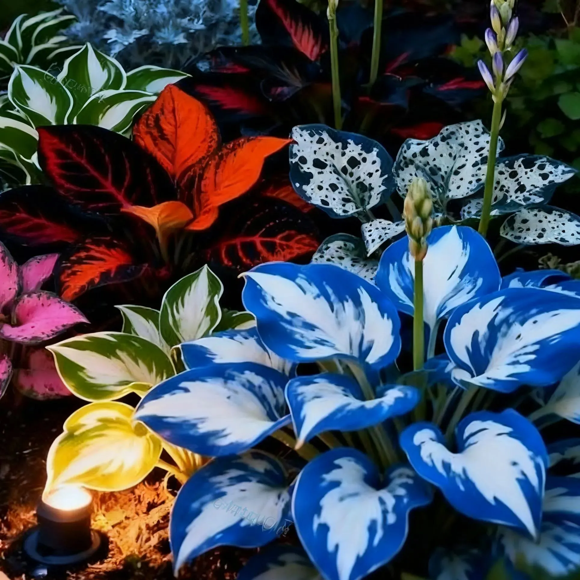 Muticolor Hosta Seeds-Perennial Shade Plant for Garden and Yard Plant🌈God's Artistic Canvas