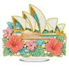 Landscape DIY Diamond Painting Acrylic Ornament Special Shaped Diamond Art Craft Kit for Home Decor
