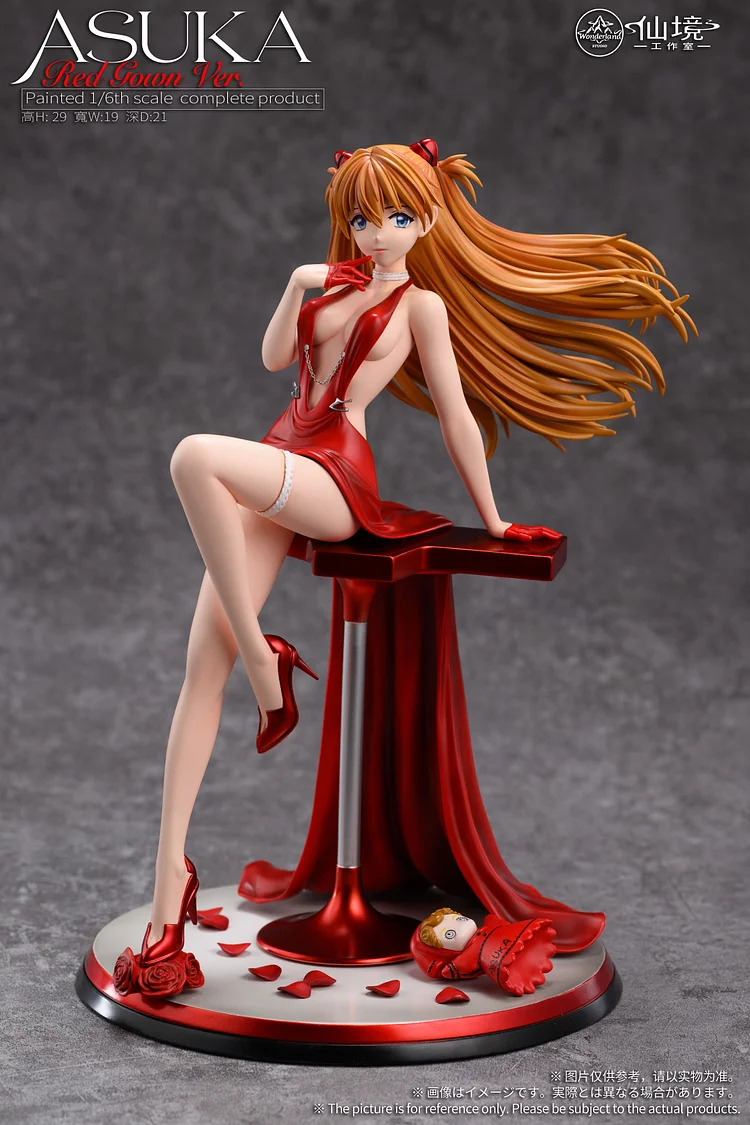 Wonderland Studio - EVA - Dress Girl Asuka Langley Soryu 1/6 Statue(GK) (Adult 18+)-