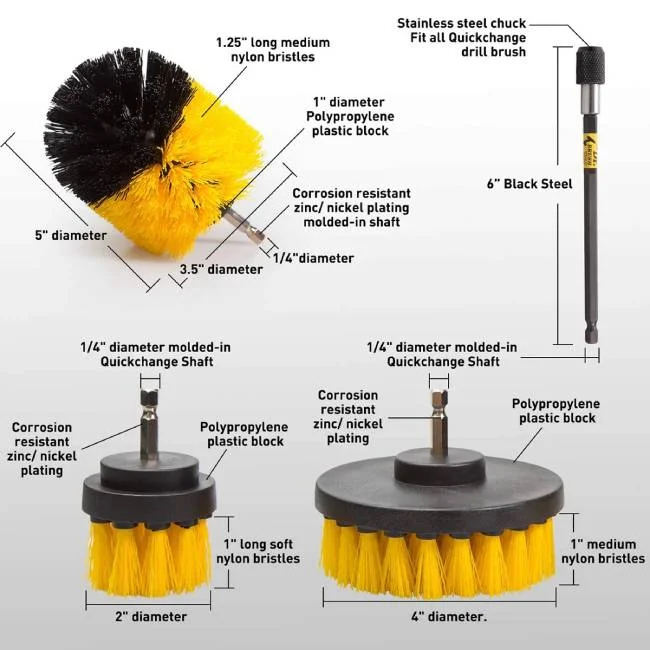 Garlaven 30PCS Cleaning Detailing Brush Set For Car Motorcycle Air Vents