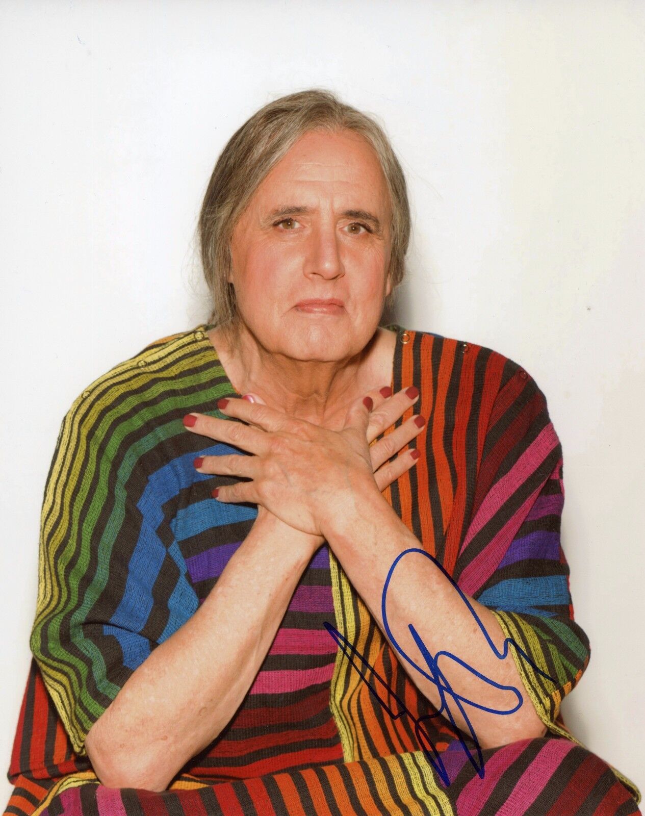 ~~ JEFFREY TAMBOR Authentic Hand-Signed Transparent ~ Maura