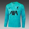 2024/2025 Liverpool Half-Pull Training Suit Lake Blue Jersey 1:1 Thai Quality Set