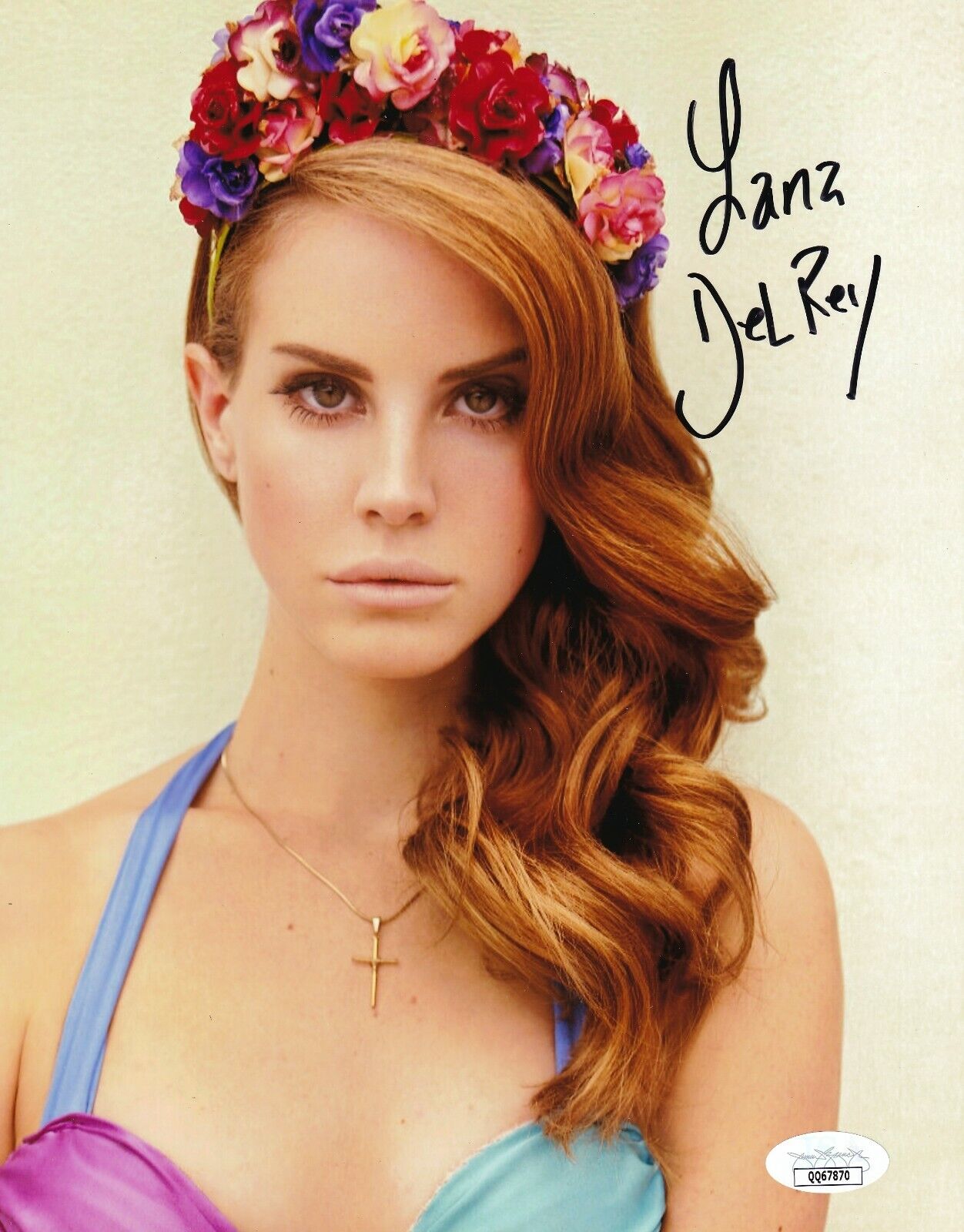 Lana Del Rey REAL hand SIGNED Photo Poster painting #1 JSA COA Autographed Singer