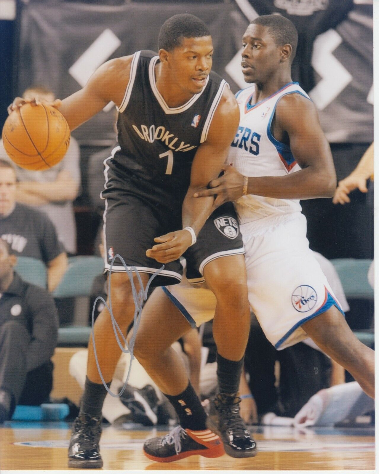 Joe Johnson #2 8x10 Signed Photo Poster painting w/ COA Brooklyn Nets