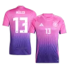 M&Uuml;LLER #13 Germany Away Soccer Jersey EURO 2024