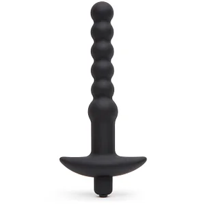 Smooth Mover Black Beaded Anal Vibrator With 10 Functions