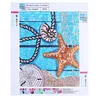 Starfish  | Crystal Rhinestone  | Full Round Diamond Painting Kits