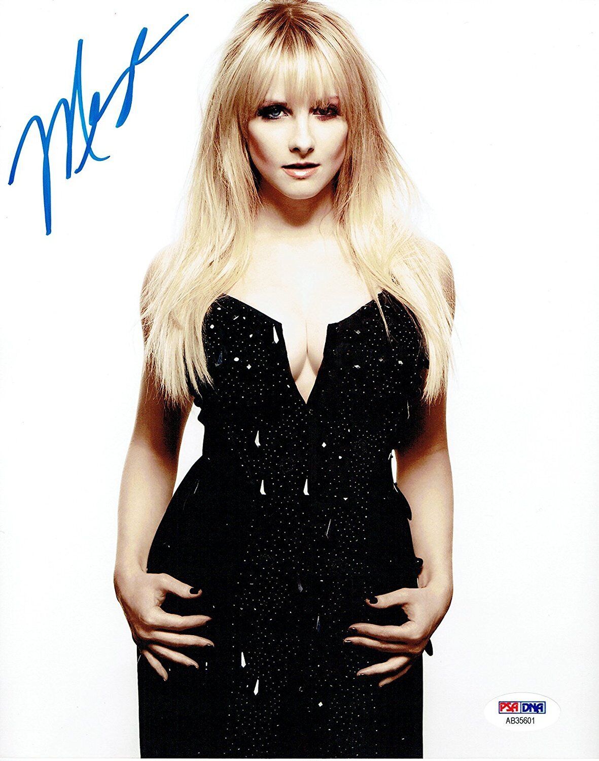 Melissa Rauch Signed Big Bang Theory Autographed 8x10 Photo Poster painting PSA/DNA #AB35601