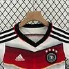 2014 Retro Germany Home Football Shirt Kids Size 1:1 Thai Quality