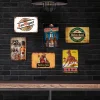 7pcs - Beer - Vintage Metal Signs(8*12Inch/12*16Inch) - Bar