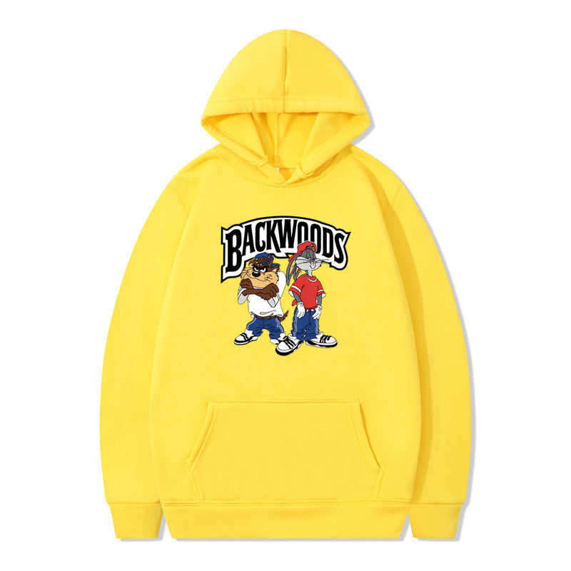 Yellow backwood hoodie Clearance