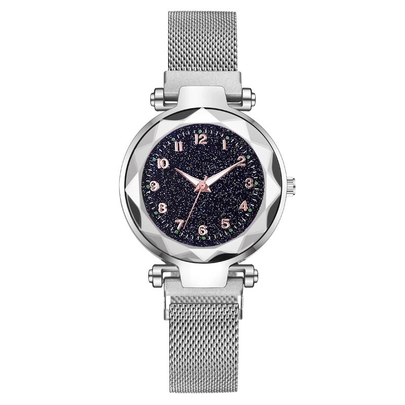 Minimalist Starry Sky Suction Buckle Quartz Watch Women’s Watches
