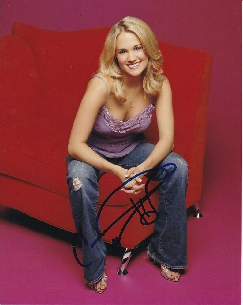 Carrie underwood signed autographed 8x10 Photo Poster painting