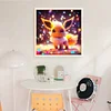 Pokémon Eevee-11CT Stamped Cross Stitch 40*40cm/15.75*15.75in