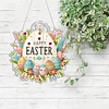 Diamond Painting Acrylic Single Side Drill Easter Egg Pendant For Home Garden Decor
