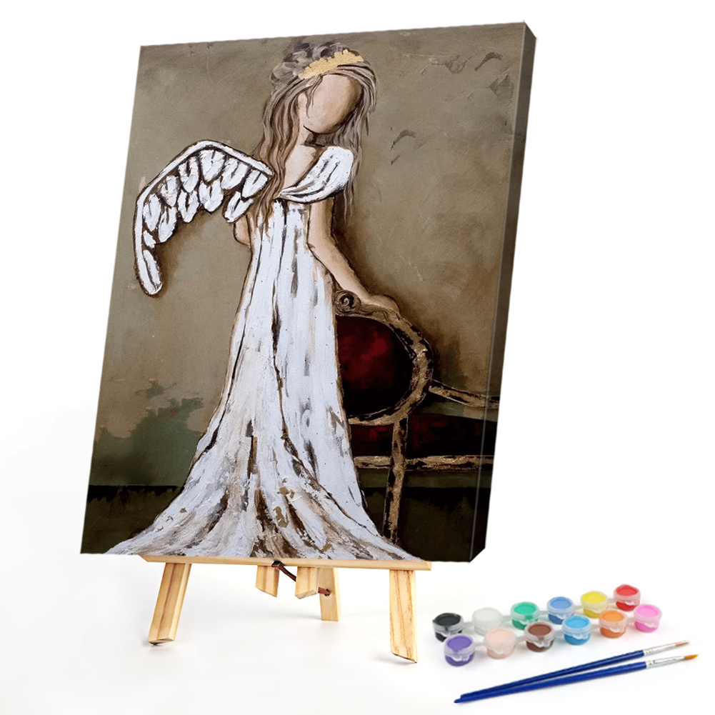 DIY Painting By Numbers Kit Angel (40*50 CM)