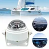 Ball Shaped Nautical Compass Sea Pivoting Marine Boat Compass for Car Caravan