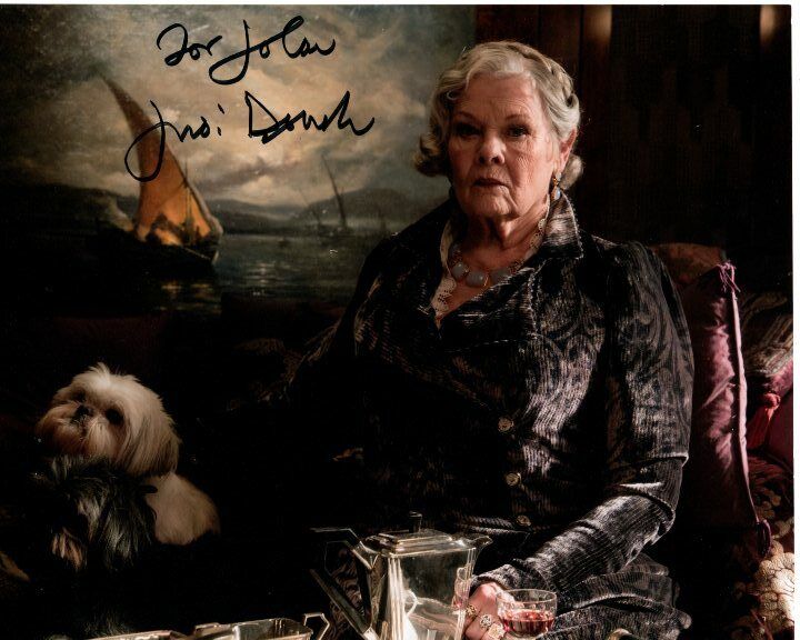 JUDI DENCH Autographed Signed MURDER ON THE ORIENT EXPRESS Photo Poster paintinggraph - To John