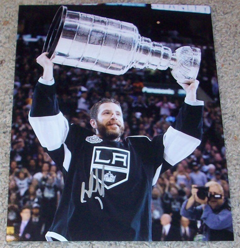 ROB SCUDERI SIGNED L.A. KINGS STANLEY CUP 8x10 Photo Poster painting w/PROOF LOS ANGELES