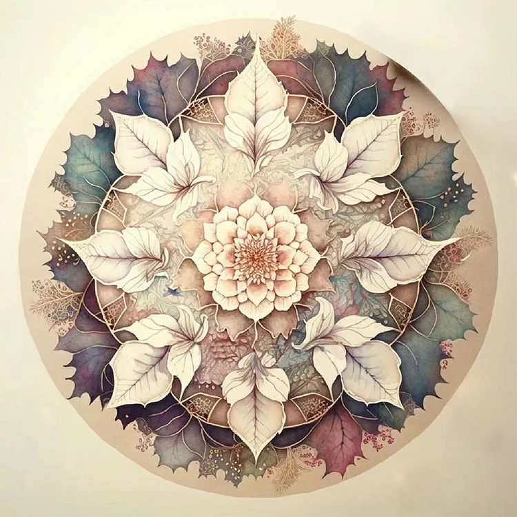 Colorful Mandala - Full Round 30*30CM