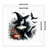 Witch Bat - 11CT Stamped Cross Stitch - 40*40cm - Halloween