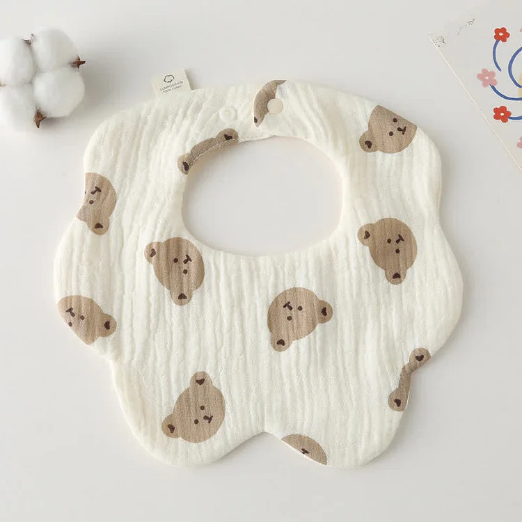 Newborn Baby 6 Layer Absorbent Bib 1 Piece