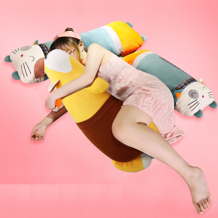 Doll Pillow With Hidden Dildo