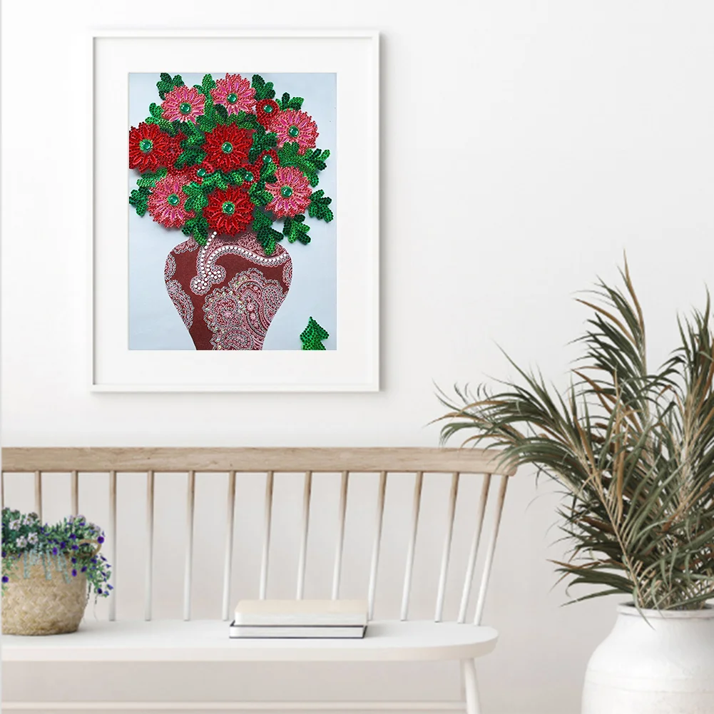 Diamond Painting - Special Shaped Drill - Flower