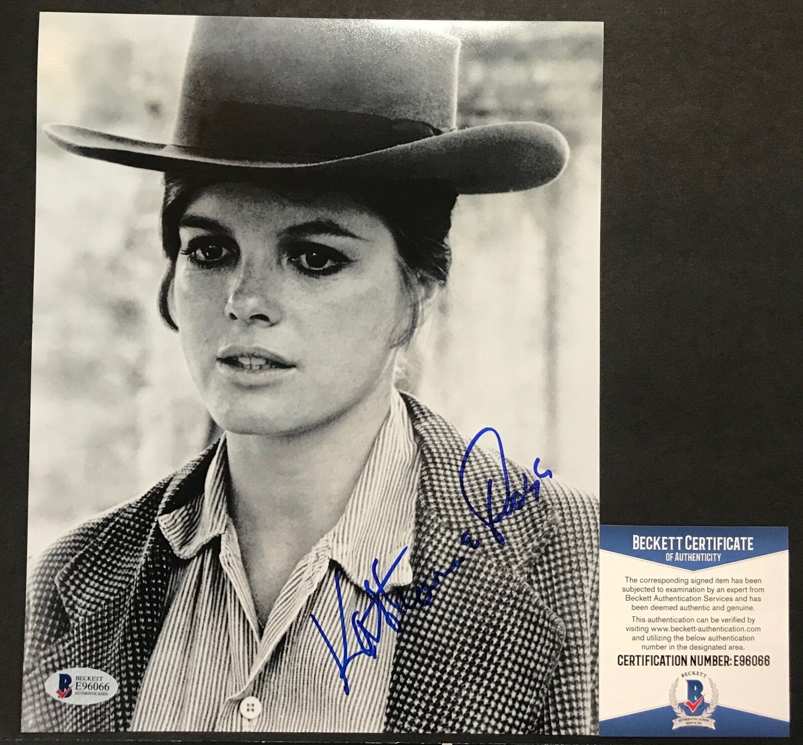 CLASSIC! Katharine Ross Signed BUTCH CASSIDY AND THE SUNDANCE KID 8x10 Photo Poster painting BAS